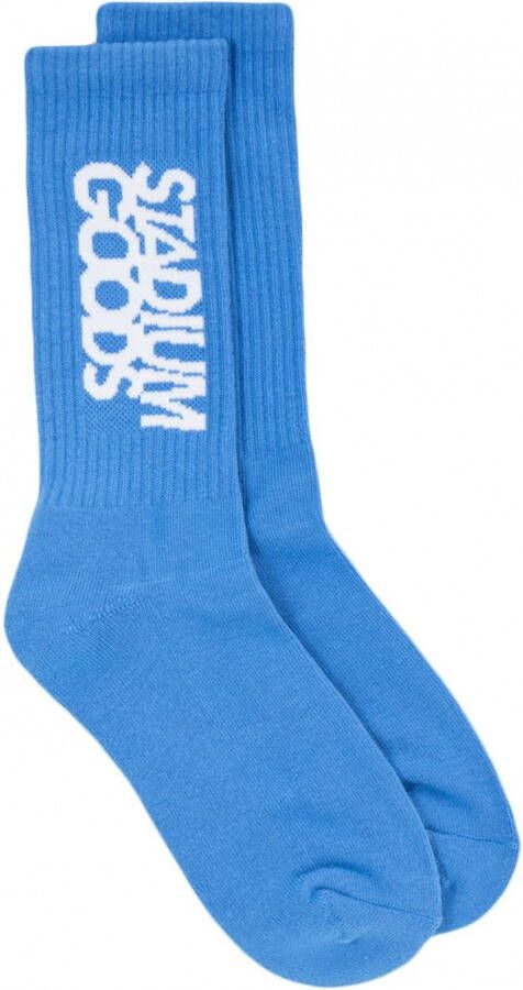 STADIUM GOODS Sokken met logoprint Blauw
