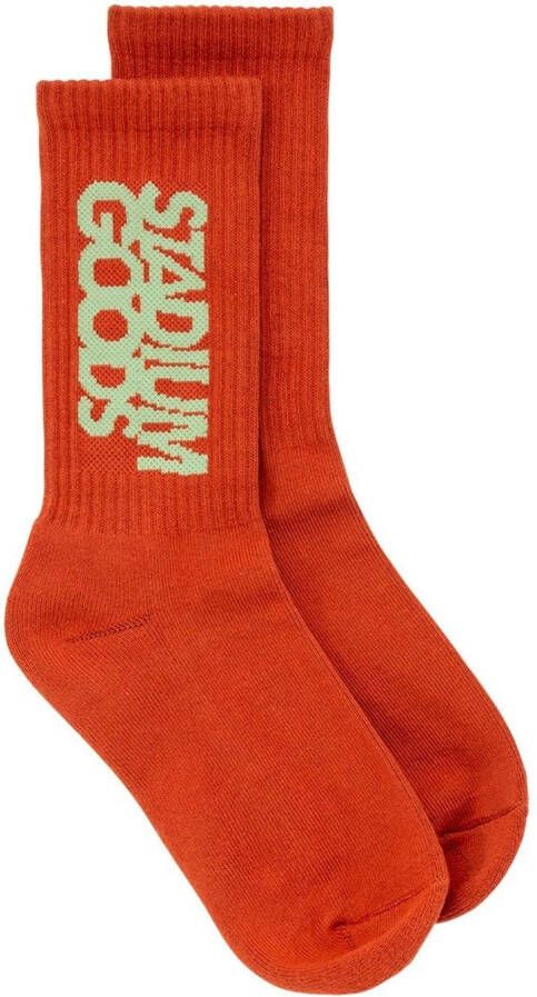 STADIUM GOODS Sokken met logoprint Rood