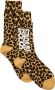 STADIUM GOODS Sokken met luipaardprint Geel - Thumbnail 1