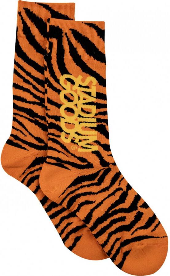 STADIUM GOODS Sokken met tijgerprint Oranje