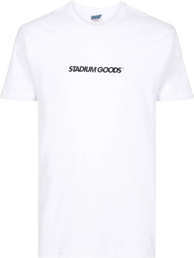 STADIUM GOODS T-shirt met logo Wit