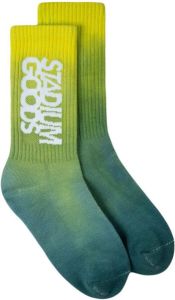 STADIUM GOODS "x Smalls Studio Firefly Gradient sokken" Groen