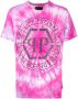 Stain Shade T-shirt met logoprint Roze - Thumbnail 1