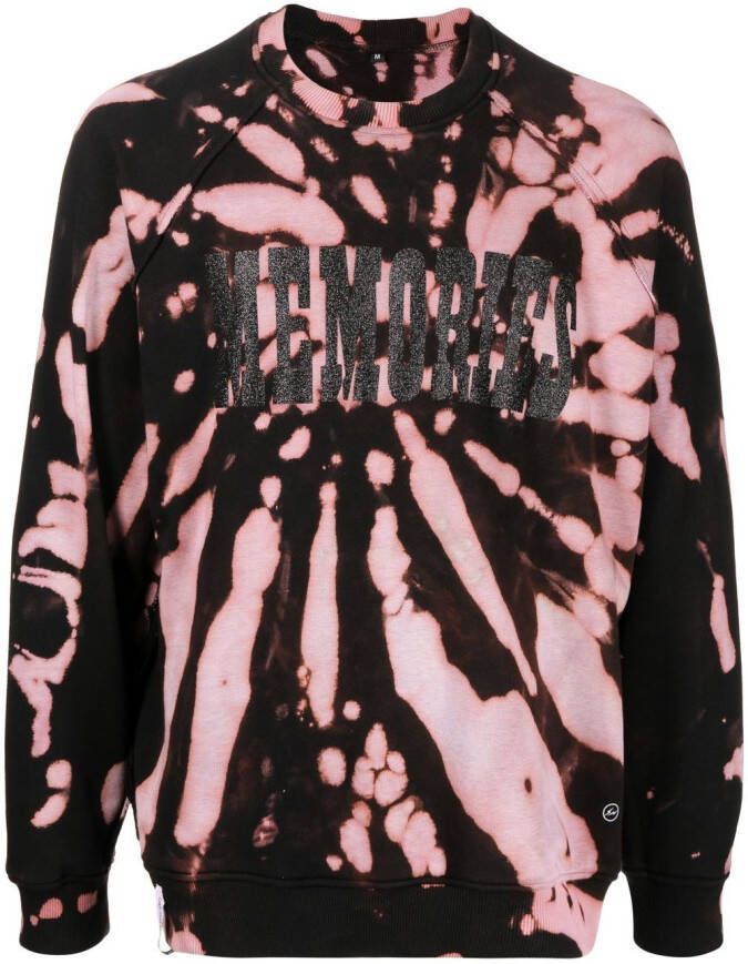 Stain Shade x Hiroshi Fujiwara sweater met gebleekt-effect Zwart