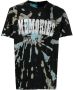 Stain Shade x Hiroshi Fujiwara T-shirt met gebleekt-effect Zwart - Thumbnail 1