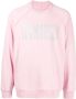 Stain Shade x Hiroshi Fujiwara sweater met tekst Roze - Thumbnail 1