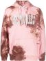Stain Shade x Hiroshi Fujiwara hoodie met tie-dye print Roze - Thumbnail 1