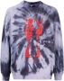 Stain Shade x Hiroshi Fujiwara sweater met tie-dye print Blauw - Thumbnail 1