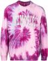Stain Shade x Hiroshi Fujiwara sweater met tie-dye print Roze - Thumbnail 1