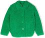 STAND STUDIO Kids Shirtjack van imitatielamswol Groen - Thumbnail 1