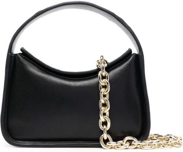 STAND STUDIO Minnie leren shopper Zwart