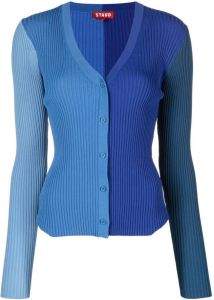 STAUD Vest met colourblocking Blauw