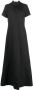 STAUD Maxi-jurk met strikdetail Zwart - Thumbnail 1