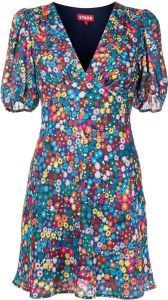 STAUD Mini-jurk met bloemenprint Rainbow Flower Market