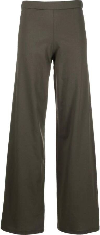 Stefano Mortari High waist broek Groen