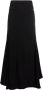 Stefano Mortari High waist maxi-rok Zwart - Thumbnail 1