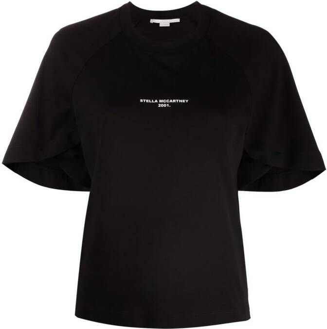Stella McCartney 2001 T-shirt met logoprint Zwart