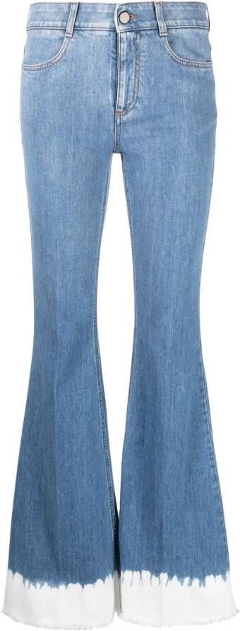 Stella McCartney 70s flared jeans Blauw