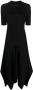 Stella McCartney Asymmetrische jurk Zwart - Thumbnail 1