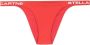 Stella McCartney Bikinislip met logoprint Rood - Thumbnail 1
