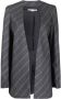 Stella McCartney Blazer met logo Grijs - Thumbnail 1