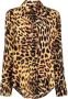 Stella McCartney Blouse met luipaardprint Bruin - Thumbnail 1
