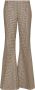 Stella McCartney Broek met pied-de-poule print Beige - Thumbnail 1