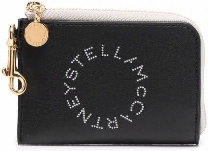 Stella McCartney Buidel met logo Zwart