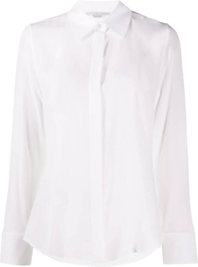 Stella McCartney Button-up blouse Wit