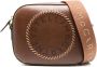 Stella McCartney Kleine cameratas met logo Bruin - Thumbnail 1