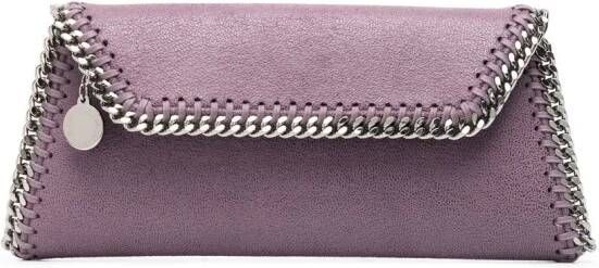 Stella McCartney Clutch met ketting Paars