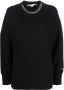 Stella McCartney Sweater met schakelketting afwerking Zwart - Thumbnail 1