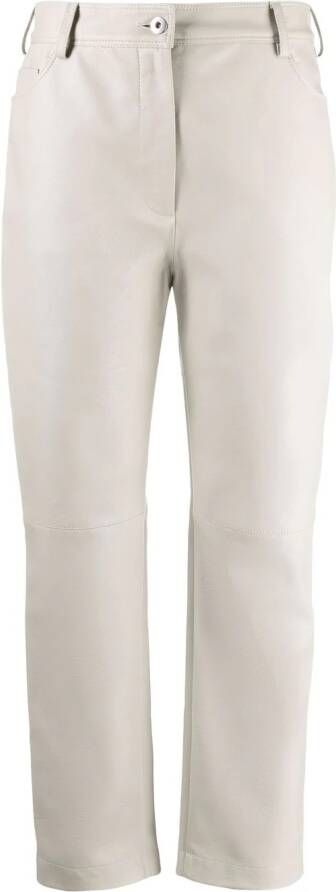 Stella McCartney Cropped broek Beige