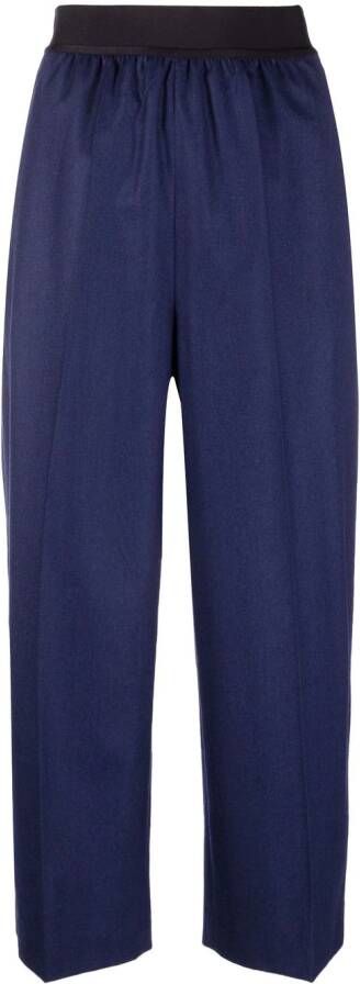 Stella McCartney Cropped broek Blauw