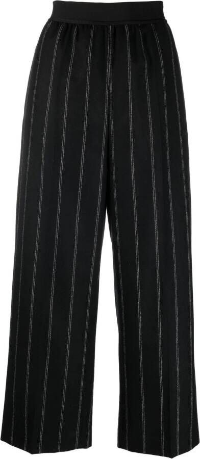 Stella McCartney Cropped broek Zwart