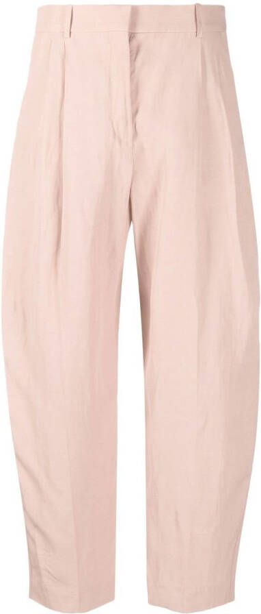 Stella McCartney Cropped pantalon Roze
