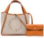 Stella McCartney Shopper met mesh Bruin - Thumbnail 1