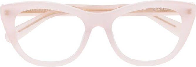 Stella McCartney Eyewear Bril met rond montuur Roze