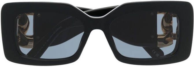 Stella McCartney Eyewear Zonnebril met vierkant montuur Zwart
