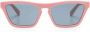 Stella McCartney Eyewear Zonnebril met vierkant montuur Roze - Thumbnail 1