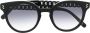 Stella McCartney Eyewear Zonnebril met kettingdetail Zwart - Thumbnail 1