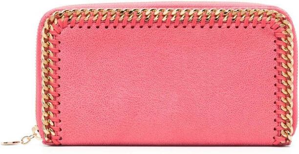 Stella McCartney Falabella portemonnee met kettingdetail Roze