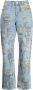 Stella McCartney Flora Denim broek Blauw - Thumbnail 1