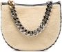 Stella McCartney Frayme kleine schoudertas Beige - Thumbnail 1