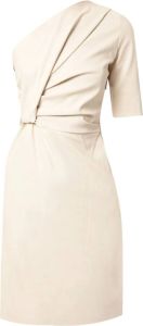 Stella McCartney Gedrapeerde jurk Wit