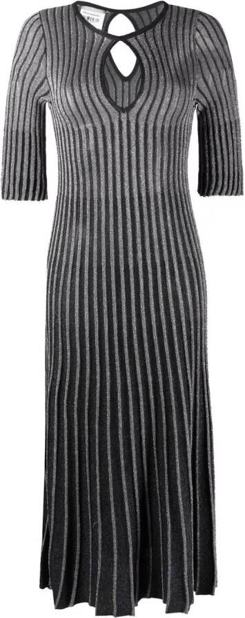 Stella McCartney Geplooide jurk Zwart