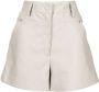 Stella McCartney High waist shorts Grijs - Thumbnail 1