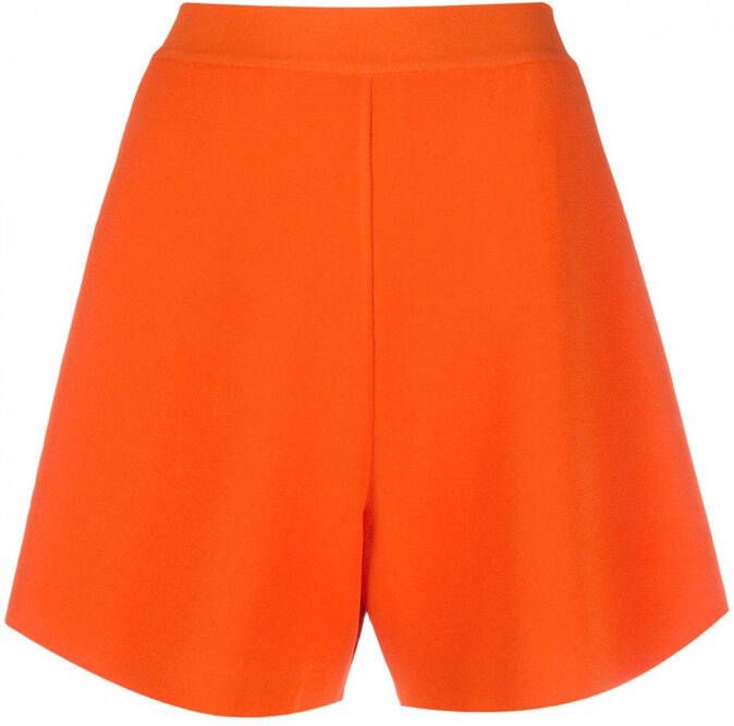 Stella McCartney High waist shorts Oranje