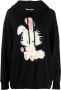 Stella McCartney Jersey hoodie Zwart - Thumbnail 1