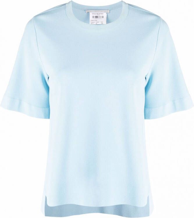 Stella McCartney Jersey T-shirt Blauw